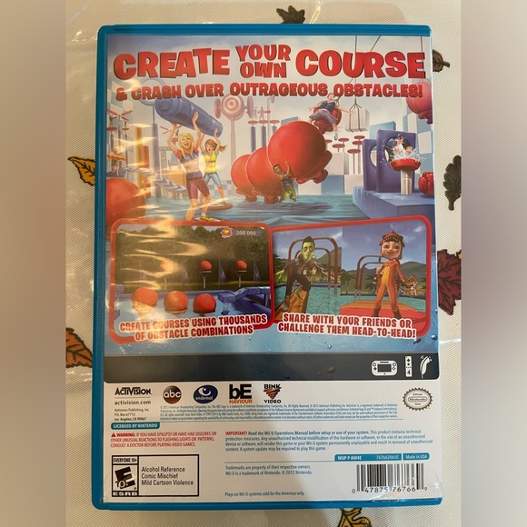 Nintendo Wii U Wipeout Create & Crash - Picture 2 of 4